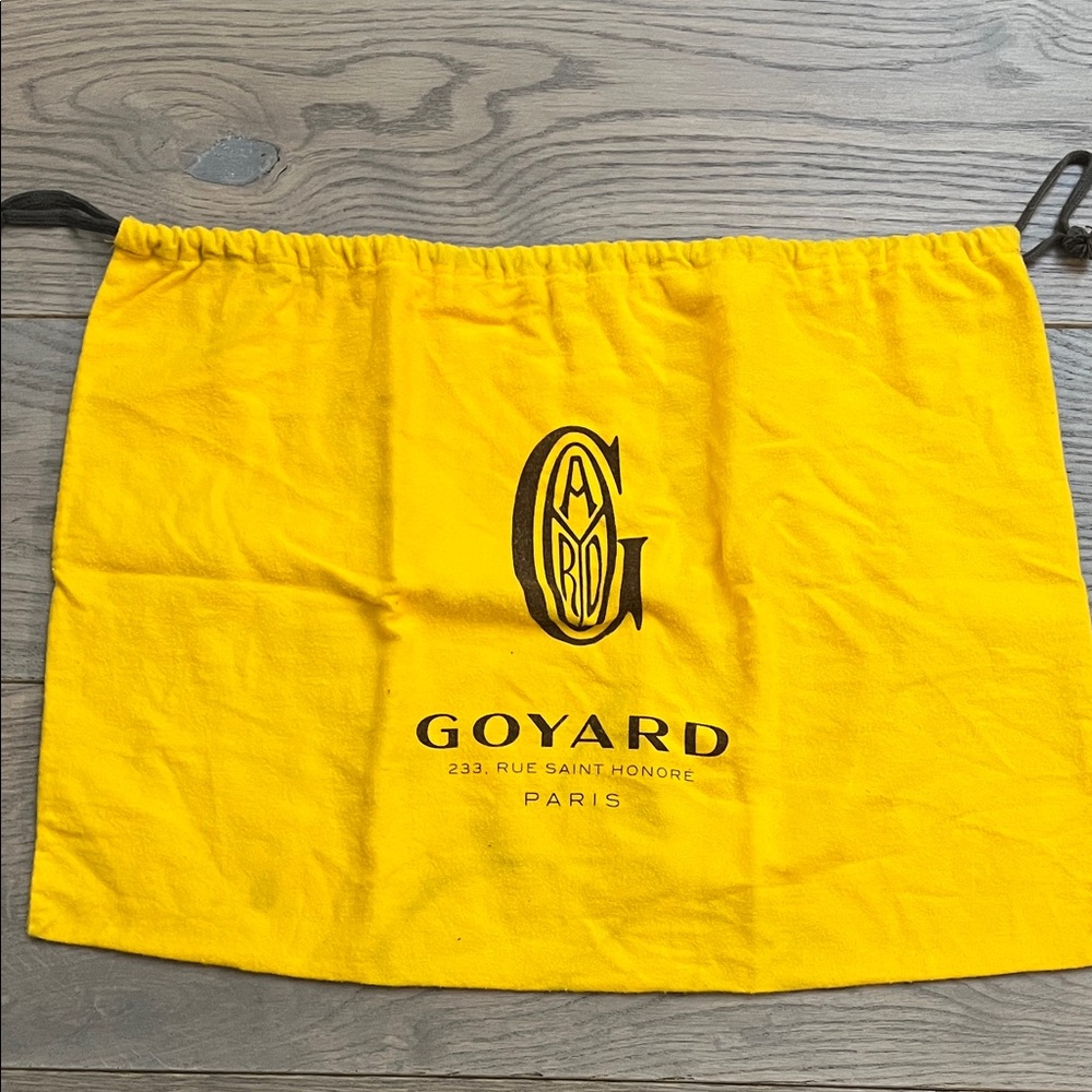 Goyard Vibrant Yellow Bag